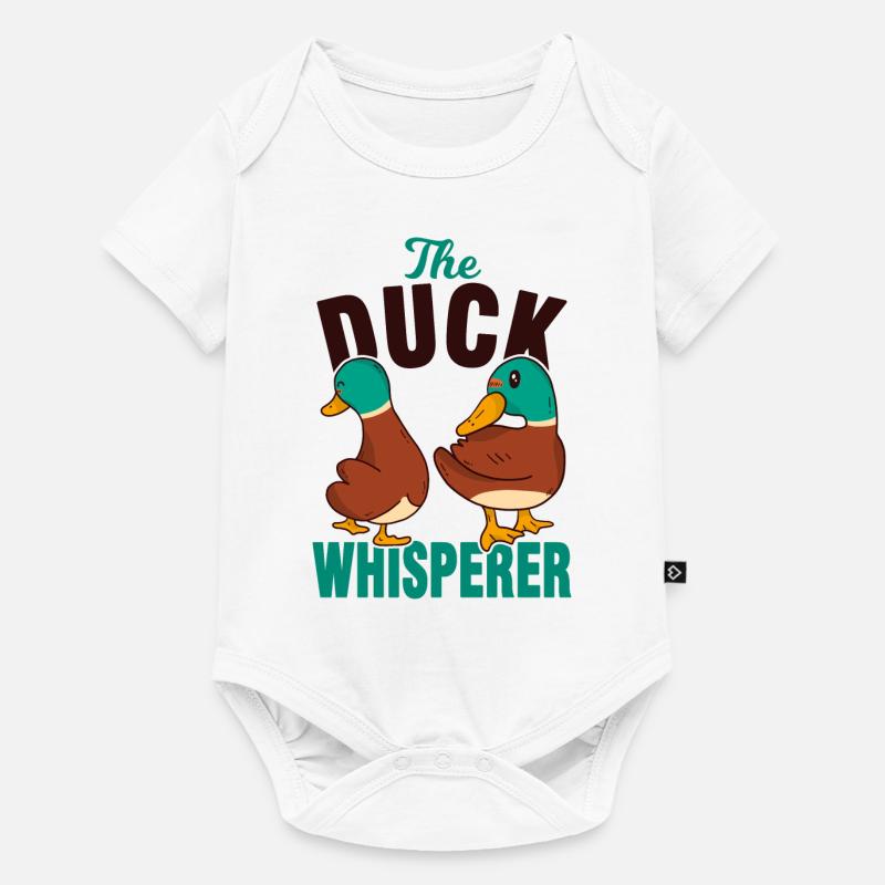 Ducks Whisperer - Baby Premium short-sleeve bodysuit - white