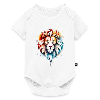 Lion - Baby Premium short-sleeve bodysuit - white - Front