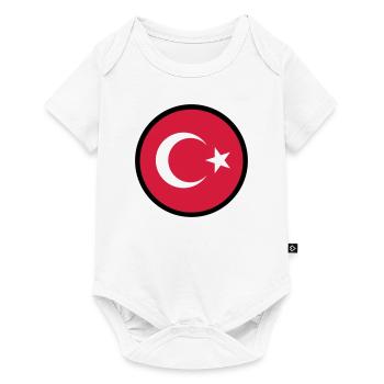 In A Sign Of Turkey - Baby Premium short-sleeve bodysuit - white - Front