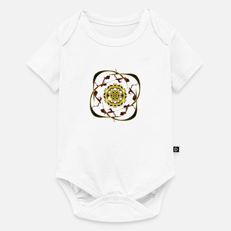 The Sun - Body à manches courtes Premium Bébé - blanc