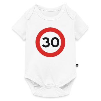 30 mph - Body à manches courtes Premium Bébé - blanc - Devant