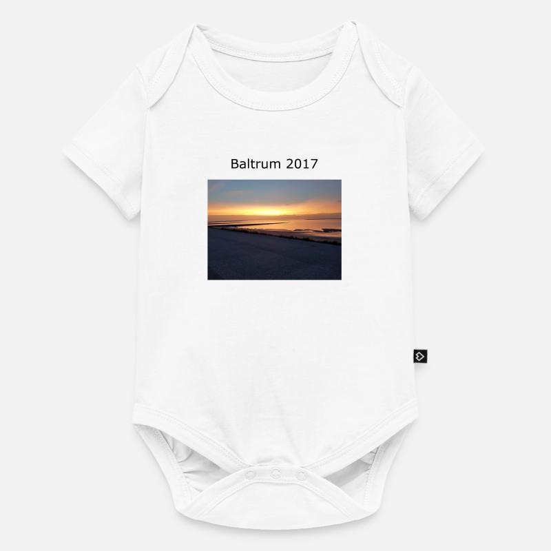 Baltrum - Body à manches courtes Premium Bébé - blanc