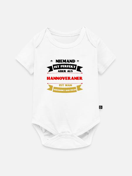 Perfekter Hannoveraner - Hannover Deutschland DE - Baby Premium Kurzarmbody - Weiß