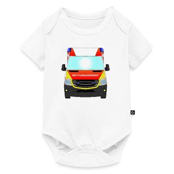 RTW - Baby Premium Kurzarmbody - Weiß - Vorne