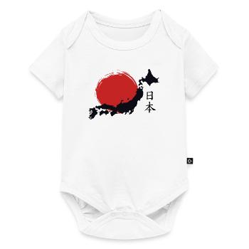 Japon - Body à manches courtes Premium Bébé - blanc - Devant