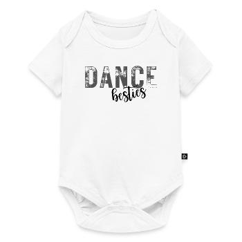 DANCE besties - Baby Premium short-sleeve bodysuit - white - Front