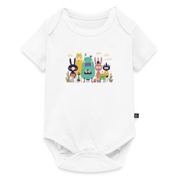 The dreamer and his friends - Baby Premium short-sleeve bodysuit - white - Front