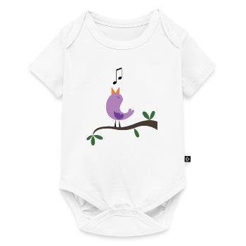 bird - Baby Premium short-sleeve bodysuit - white - Front