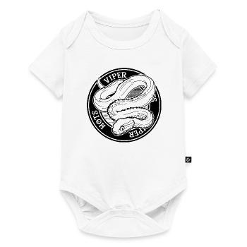 Pit Viper Venomous Snake Owner Reptile Keeper - Baby Premium short-sleeve bodysuit - white - Front