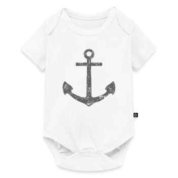 Anker Vintage - Baby Premium short-sleeve bodysuit - white - Front