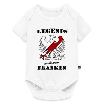 Les héros de Franconie - Body à manches courtes Premium Bébé - blanc - Devant