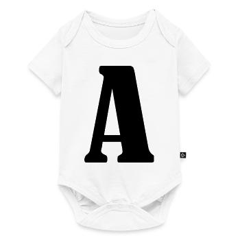 A - Body à manches courtes Premium Bébé - blanc - Devant