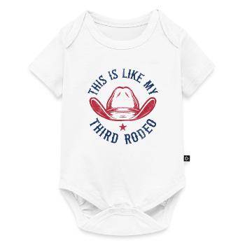This is like my Third Rodeo - Baby Premium short-sleeve bodysuit - white - Front