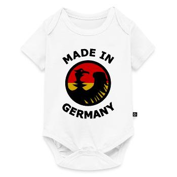 Fabriqué en Allemagne - Body à manches courtes Premium Bébé - blanc - Devant