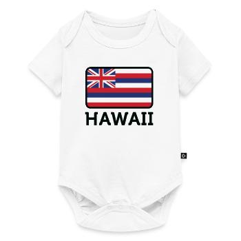 National Flag Of Hawaii - Baby Premium short-sleeve bodysuit - white - Front