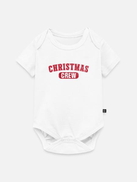 Weihnachts-Crew - Baby Premium Kurzarmbody - Weiß