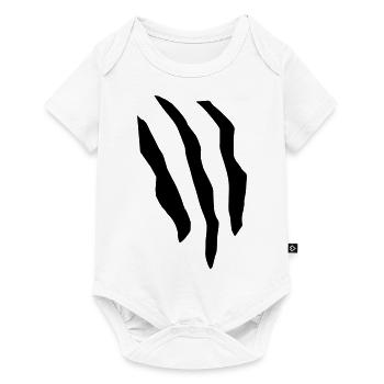 scratch - Baby Premium Kurzarmbody - Weiß - Vorne