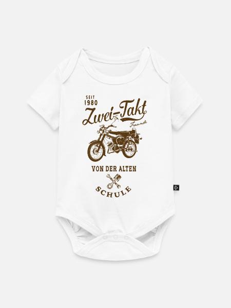 Simson S51 B4 Zwei Takt - Baby Premium Kurzarmbody - Weiß