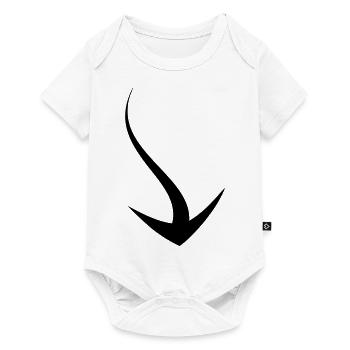 arrow - Body à manches courtes Premium Bébé - blanc - Devant