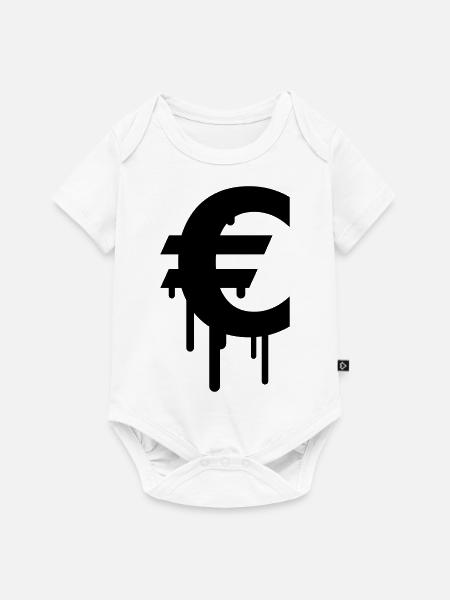 Euro - Baby Premium Kurzarmbody - Weiß