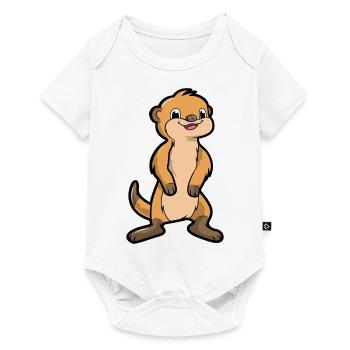 suricate - Body à manches courtes Premium Bébé - blanc - Devant