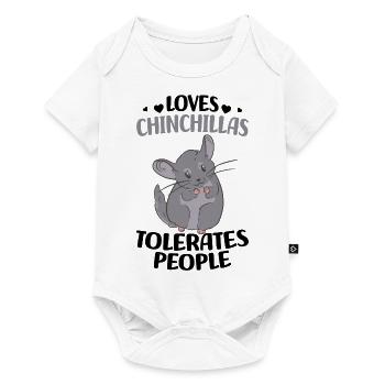 Chinchilla - Body à manches courtes Premium Bébé - blanc - Devant