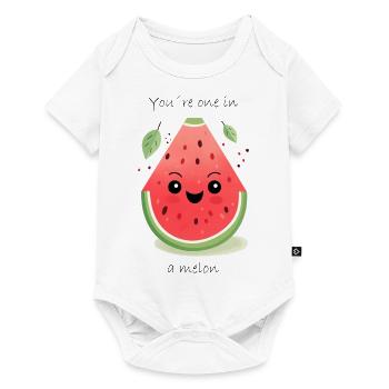 youre one in a melon - Baby Premium Kurzarmbody - Weiß - Vorne