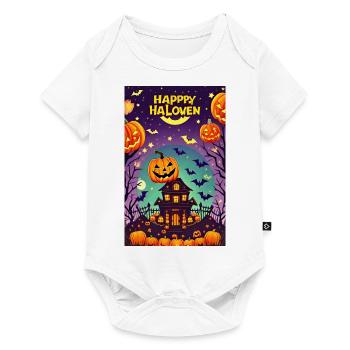Happy Halloween - Baby Premium short-sleeve bodysuit - white - Front