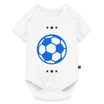 football - Body à manches courtes Premium Bébé - blanc - Devant
