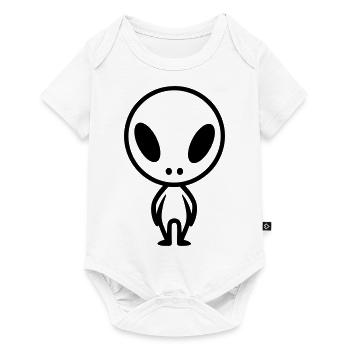 alien - Body à manches courtes Premium Bébé - blanc - Devant