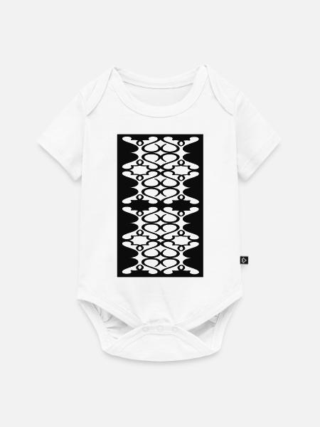 Neuer Stil - Baby Premium Kurzarmbody - Weiß