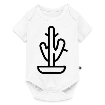 Cactus - Baby Premium short-sleeve bodysuit - white - Front