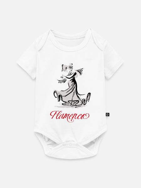 Flämisch - Baby Premium Kurzarmbody - Weiß
