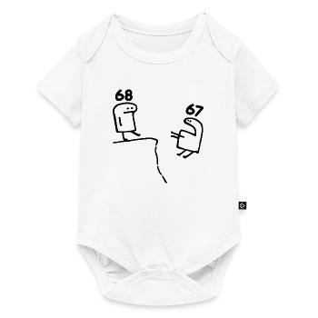 68 Years Old - 68th Birthday Fun 68 Year Old Gift - Baby Premium short-sleeve bodysuit - white - Front