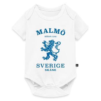MALMÖ Sverige Sweden - Baby Premium short-sleeve bodysuit - white - Front