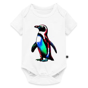 Pingouin - Body à manches courtes Premium Bébé - blanc - Devant