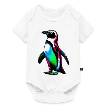 Pingouin - Body à manches courtes Premium Bébé - blanc - Devant