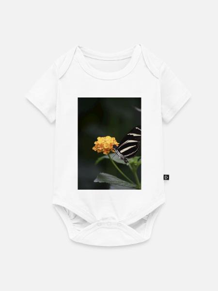 Butterfly - Baby Premium Kurzarmbody - Weiß