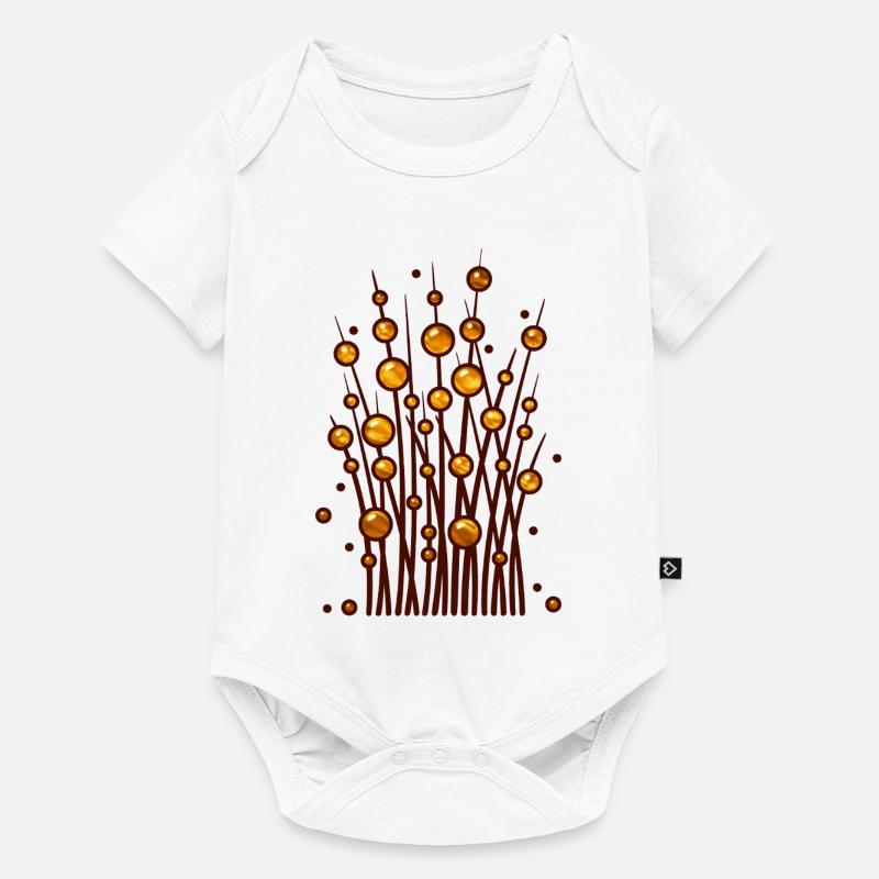 Conception de ballon doré - Body à manches courtes Premium Bébé - blanc