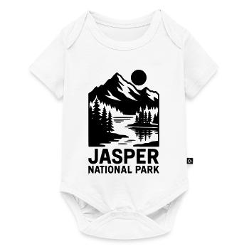 jasper nationalpark - Baby Premium Kurzarmbody - Weiß - Vorne