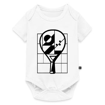 Padel racket - Padeliste - Baby Premium short-sleeve bodysuit - white - Front
