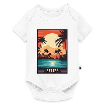 Experience Tropical Paradise of Belize - Baby Premium short-sleeve bodysuit - white - Front