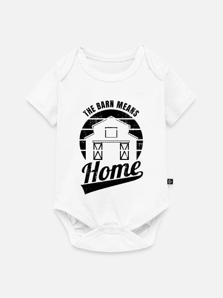 Landwirt Inspiration - Baby Premium Kurzarmbody - Weiß