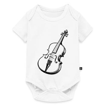 Cello - Baby Premium Kurzarmbody - Weiß - Vorne