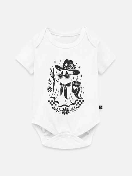 Cowgirl Geist - Baby Premium Kurzarmbody - Weiß