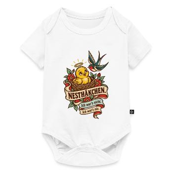 Nesthäkchen Ich wars nicht - Baby Premium Kurzarmbody - Weiß - Vorne