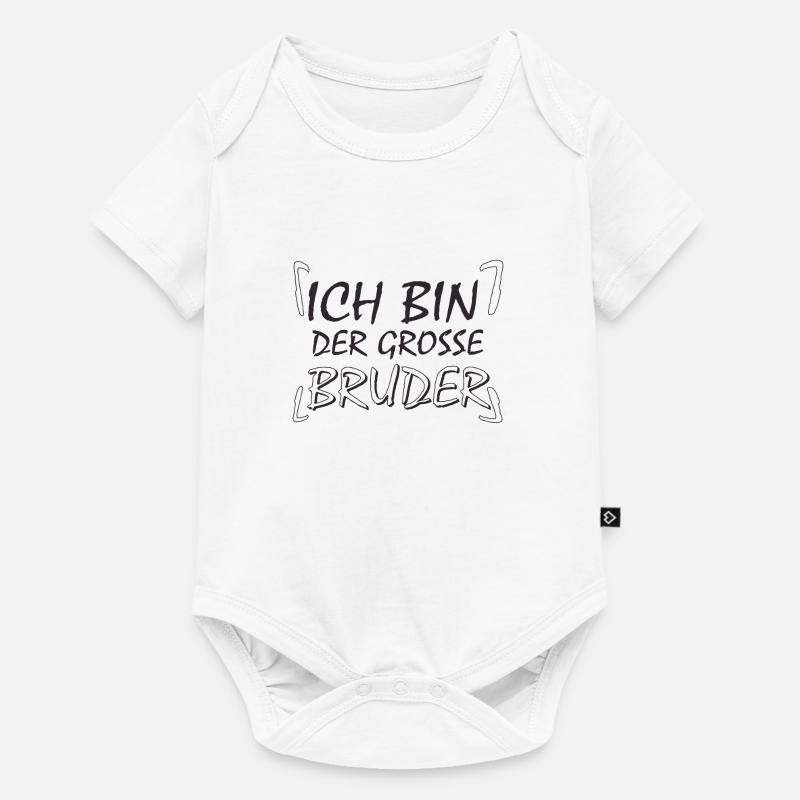 Grand frère - Body à manches courtes Premium Bébé - blanc
