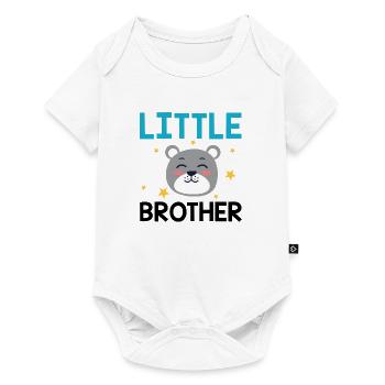 Frère cadet - Body à manches courtes Premium Bébé - blanc - Devant