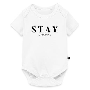 Stay Original - Baby Premium short-sleeve bodysuit - white - Front