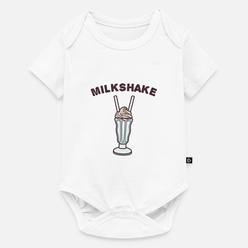 Milkshake - Body à manches courtes Premium Bébé - blanc